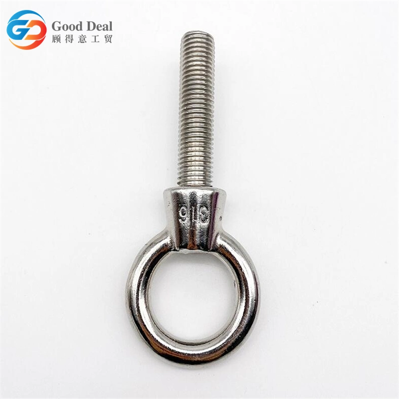 JIS 1168 316 Stainless Steel Titanium C15e Cast Eye Bolt