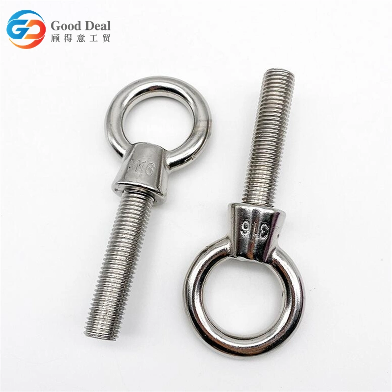 JIS 1168 316 Stainless Steel Titanium C15e Cast Eye Bolt