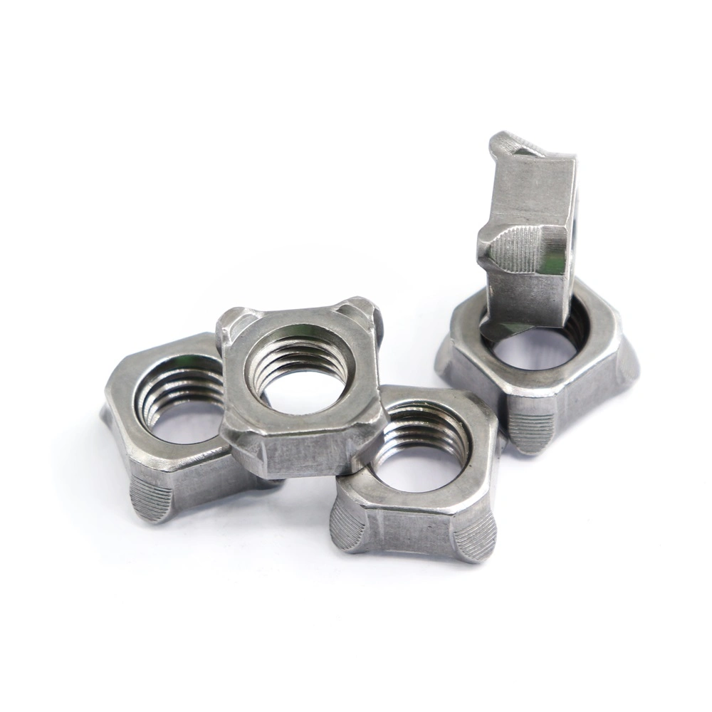 T6 1mm Lead Screw Titanium Square Weld Nut